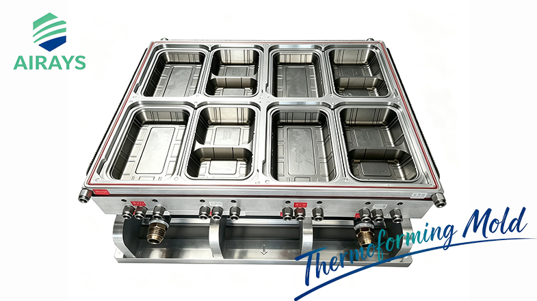 Thermoforming Mold for African 2‑Compartment Food Containers