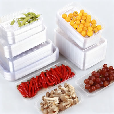 Advanced Plastic lid forming machine for High Clarity PET