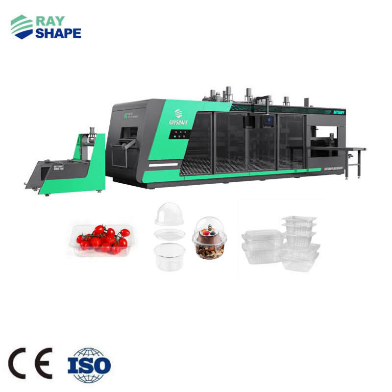 Full automatic fruit box plastic thermoforming machine