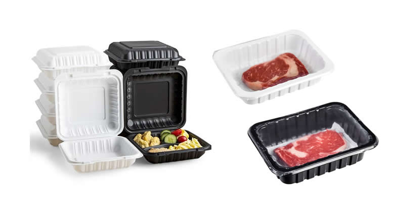 Food grade PP plastic food container making thermoforming machine