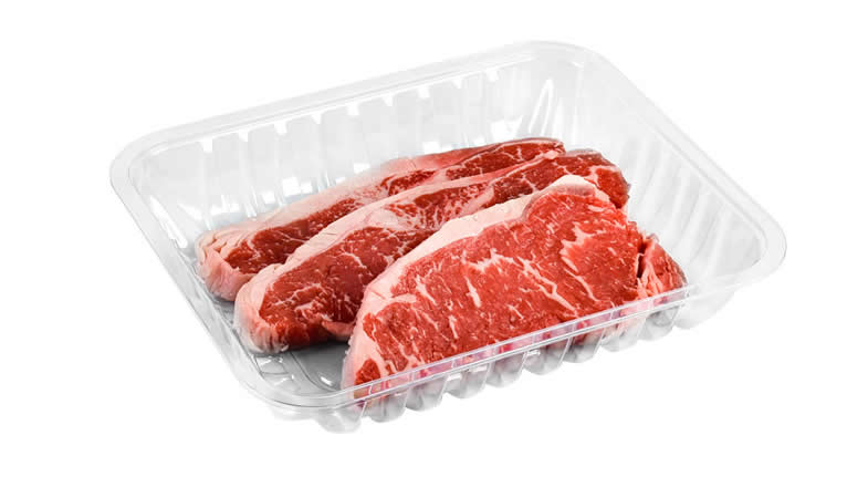 Transparent PET food container making plastic thermoforming machine