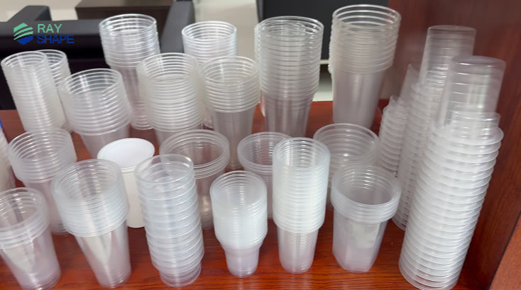 Custom mold Plastic Cup Making Machine for beverage plastic cups