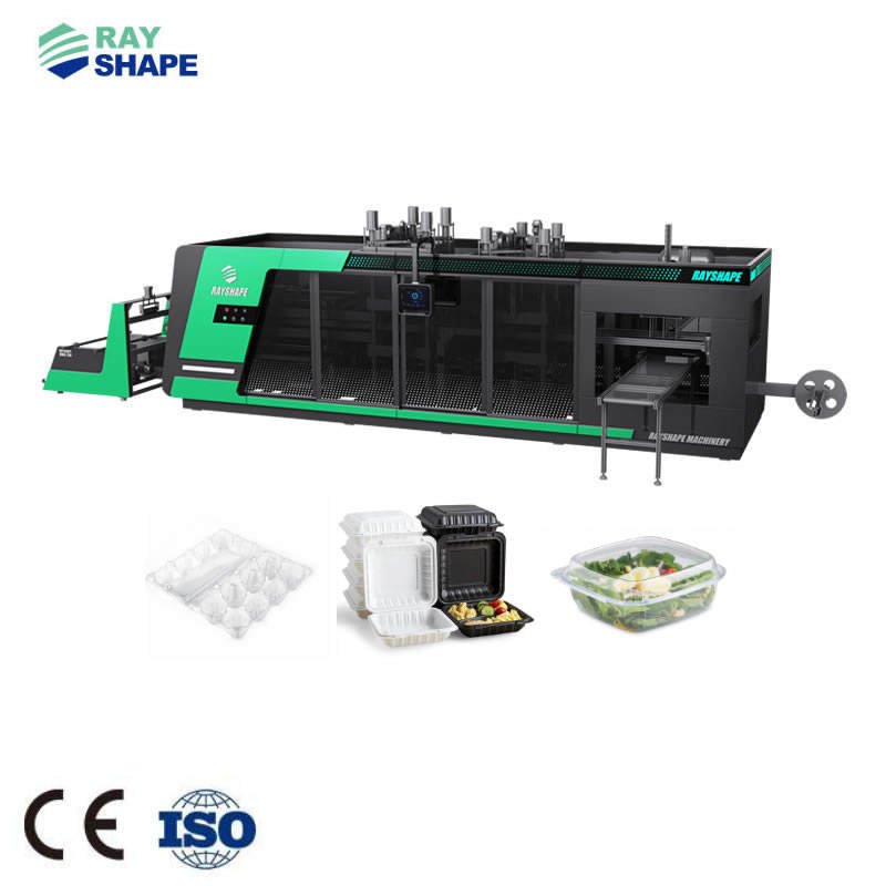 Clear PET Thermoforming Machine for Disposable Plastic Trays