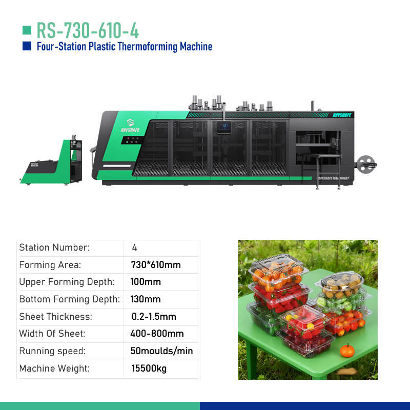 Multi function food container making machine manufacturer