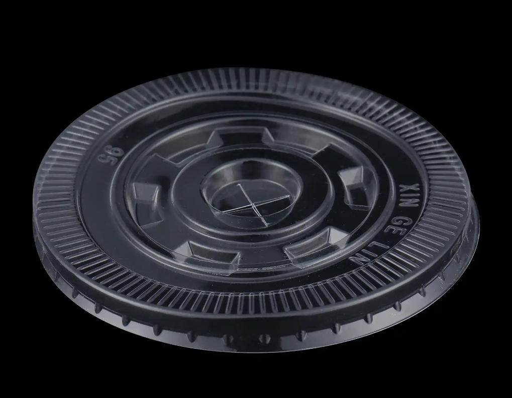 Automatic plastic cup lid making machine thermoforming type