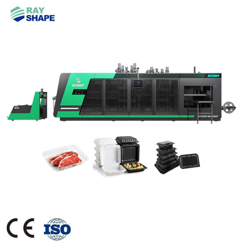 High speed PP plastic tray making machine thermoforming type