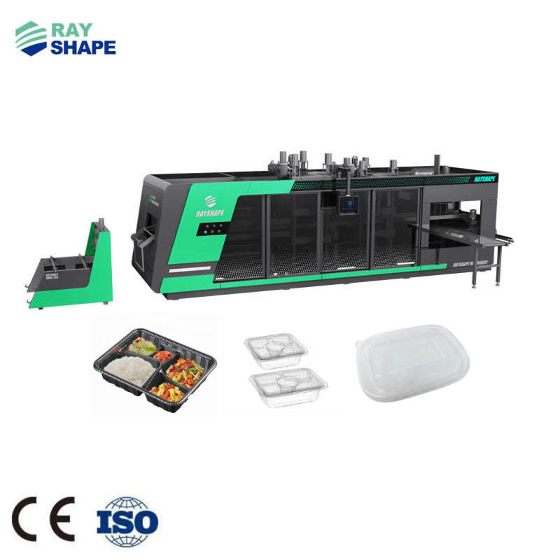Multi Station PET Plastic Tray Thermoforming Machine