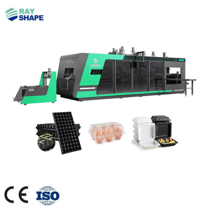 Multi-station Injection Tray Plastic Thermoforming Machine