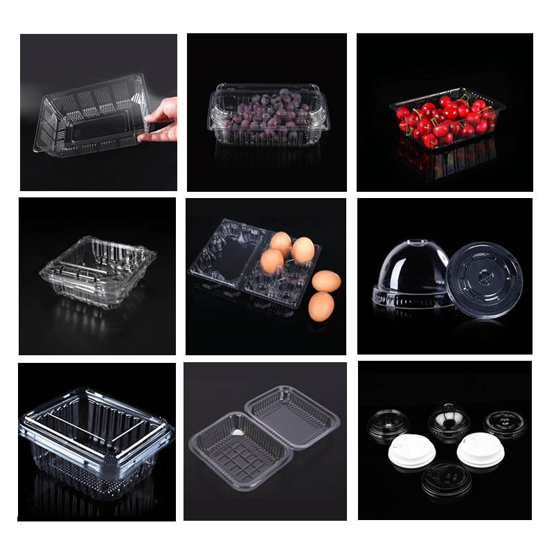 Multi-station Injection Tray Plastic Thermoforming Machine
