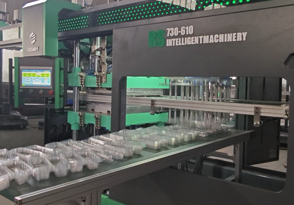 Automatic Plastic Cake Box Manufacturing Machine for PET PP and High Speed Plastic Cake Box Forming Machine for Bakery