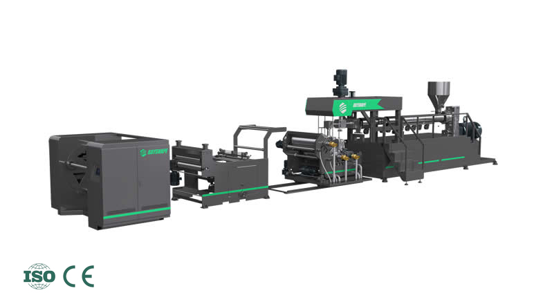 plastic sheet extruder-130-1000