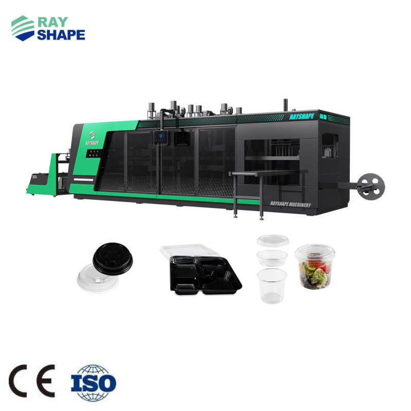 High Speed Plastic Thermoforming Machine for Disposable Cup Lids