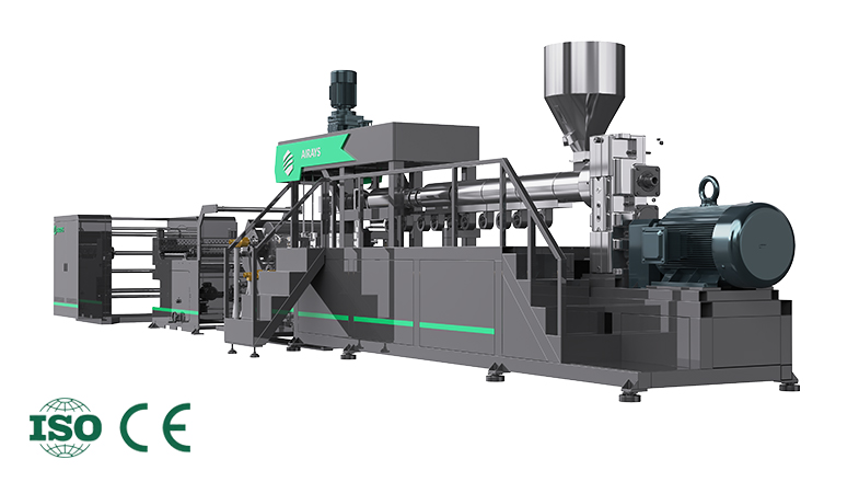 plastic sheet extruder-120-1000