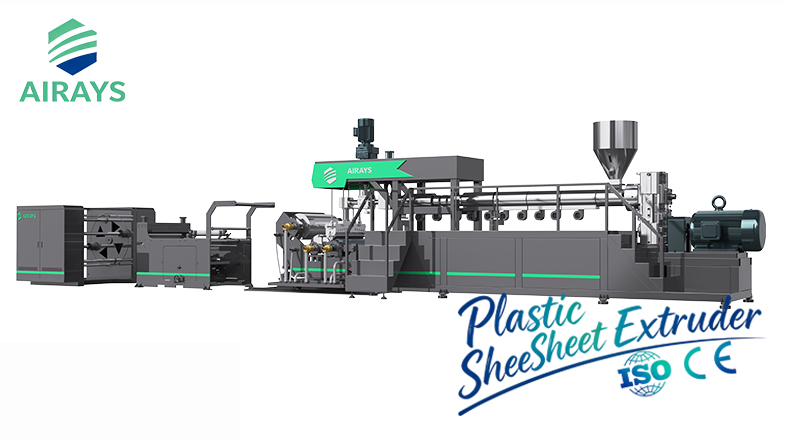 Plastic sheet extruder-110-1000
