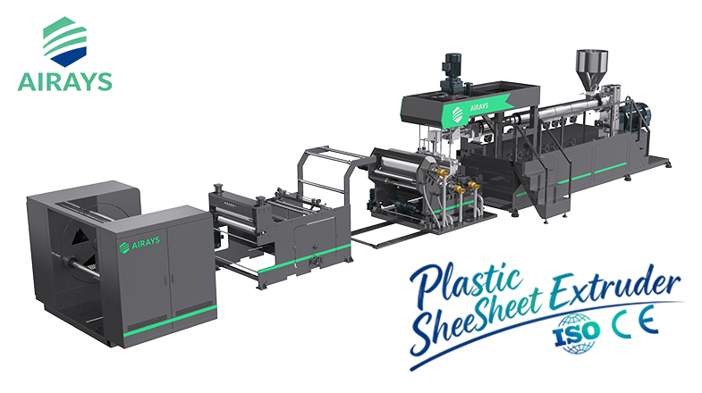 plastic sheet extruder-130-1000