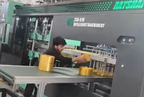 Vacuum Thermoforming Machine for Plastic Cake Boxes